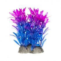 Декорация для аквариума Растение фиолетовое 6×5×10 см