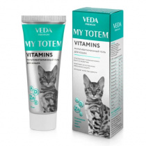 MY TOTEM VITAMINS Мультивитаминный гель для кошек, 75мл