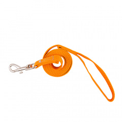 Поводок из нейлона для собак, длина 1.5 м, ширина 20 мм, оранжевый