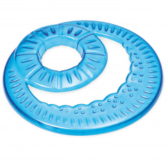 Летающий диск для собак диаметр 23,5 см синий