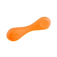 Игрушка для собак гантеля Hurley S оранжевая 15 см