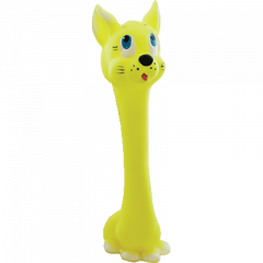 Игрушка для собак Гантель Кошка 20 см