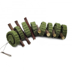 Игрушка для птиц связка из травяного печенья в форме сердца, 167 г