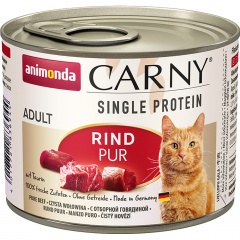 CARNY Single Protein Adult консервы для кошек монобелковые с говядиной, 200г