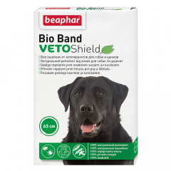 Ошейник Bio Band для собак и щенков всех пород от блох, клещей и комаров, 65 см