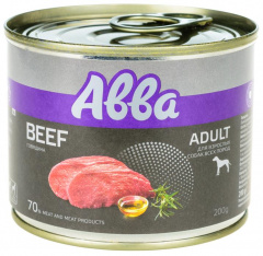 Premium Adult консервы для собак всех пород, с говядиной, 200гр