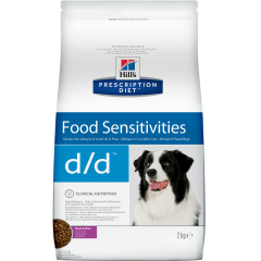 Prescription Diet d/d Food Sensitivities сухой корм для собак, с уткой и рисом, 2кг