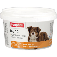 Витамины для собак Top 10, 180т