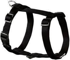 Шлейка для собак Ecco Sport L (54-87/59-100 см) нейлон черная