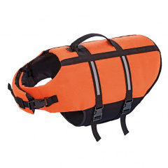 Жилет для собак плавательный DOG BUOYANCY AID 40см оранжевый