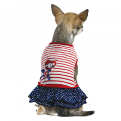 Платье для собак Minnie Smart L красный (девочка)