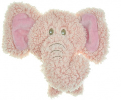 Игрушка для собак BIG HEAD Слон розовый 12 см