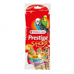 Prestige Палочки для волнистых попугаев микс с медом, фруктами и ягодами, 3х30 г