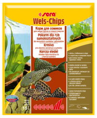 Wels-Chips корм для сомиков, чипсы, пак. 15 г