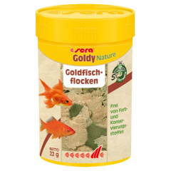 Корм для золотых рыб в хлопьях GOLDY NATURE 100мл 22г
