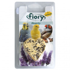 Hearty Био-камень для птиц с лавандой в форме сердца, 45 г