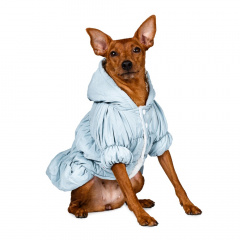 Куртка-платье для собак XS голубой (унисекс)