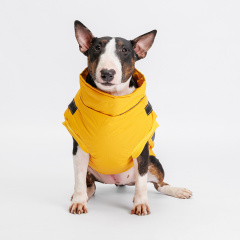 Куртка-жилетка со шлейкой для собак, 2XL, желтая