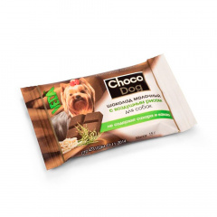 лакомство для собак Молочный шоколад с воздушным рисом, 15г