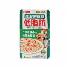 Teishibo Корм влажный для собак, куриное филе с овощами в желе, 80 гр.
