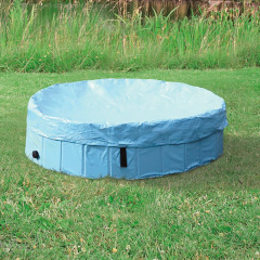 Крышка на бассейн для собак 39481, 80 см, светло-голубой