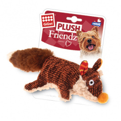 Игрушка для собак Plush Friendz Лиса с пищалкой 9 см
