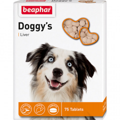 Витамины для собак с ливером Doggys+Liver 75т