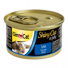 GimCat ShinyCat Консервы для кошек из тунца, 70 г