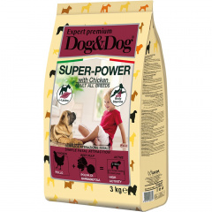 Super-Power Сухой корм для собак, с курицей, 3 кг