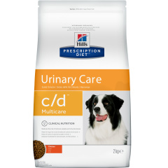 Prescription Diet c/d Multicare Urinary Care сухой корм для собак, с курицей, 2кг