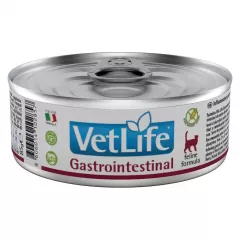 Vet Life Gastrointestinal диетический влажный корм для кошек при заболеваниях ЖКТ, 85г