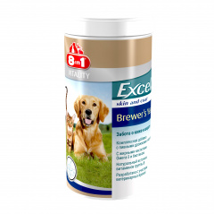 Excel Brewer`s Yeast Добавка в корм для кошек и собак Пивные дрожжи, 1430 таблеток