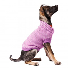 Свитер для собак 30см M фиолетовый (унисекс)