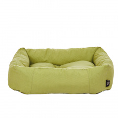 Лежак хлопок 8 для кошек и собак мелких и средних пород, 70х60 см, зеленый