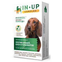 Раствор для наружного применения против всех экто и эндопаразитов для собак до 10 кг, 1 мл