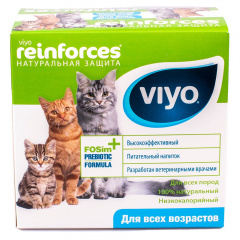 Reinforces All Ages CAT пребиотический напиток для кошек всех возрастов, 7 шт. х 30 мл