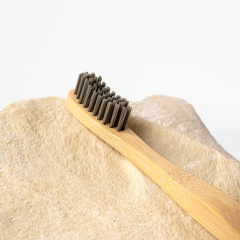 Бамбуковая зубная щётка - Bamboo Brush, Графит