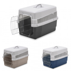 Переноска для кошек и собак мелкого размера Carry 60, 60х40х40 см, цвета в ассортименте