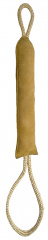 Игрушка для собак Палочка с петлями 60х6см буйволиная кожа