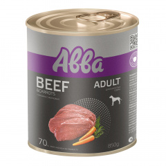Adult Консервы для взрослых всех пород, говядина и морковь, 850 гр.