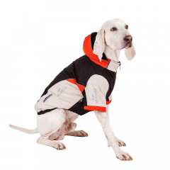 Куртка на молнии для собак 5XL черный (унисекс)