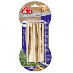 Лакомство для мелких и средних собак DELIGHTS Beef палочки с говядиной13 см 3 шт