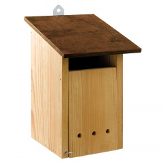 Домик-скворечник деревянный для птиц Natura N2, 19,7x17x27 см