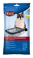 Пакеты для уборки кошачьих туалетов L: 46x59 см, 10 шт