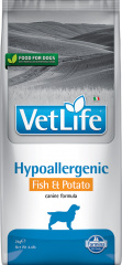 Vet Life Hypoallergenic диетический сухой корм для собак, гипоаллергенный, 2кг