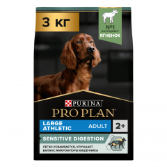 Opti Digest сухой корм для взрослых собак для крупных пород с атлетическим телосложением при чувствительном пищеварении с ягненком, 3 кг