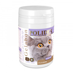 Полидекс Гелабон Таблетки для профилактики заболеваний хрящевых поверхностей суставов у кошек, 80 таблеток