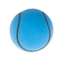 Игрушка для собак Мяч резиновый синий 6 см