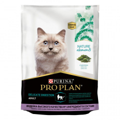 Nature Elements Сухой корм для взрослых кошек с чувствительным пищеварением или особыми предпочтениями в еде, с индейкой, 200 гр.