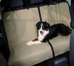 Подстилка автомобильная для собак всех размеров, 140х120х4 см, бежевая